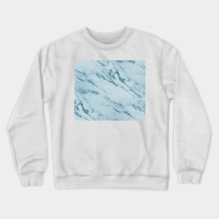 Alberta Verde - blue marble Crewneck Sweatshirt